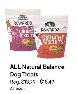 Petvalu ALL Natural Balance Dog Treats offer