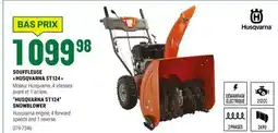 BMR SOUFFLEUSE  HUSQVARNA ST124  offer