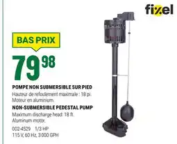 BMR POMPE NON SUBMERSIBLE SUR PIED offer