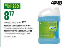 BMR ALGICIDE LIQUIDE PREVENTIF 10 % offer