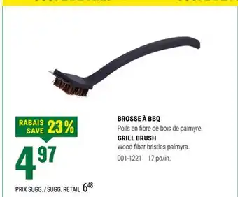 BMR BROSSE À BBQ offer