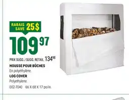 BMR HOUSSE POUR BÛCHES offer
