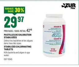 BMR PASTILLES DE CHLORATION STABILISÉES offer