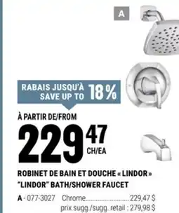 BMR ROBINET DE BAIN ET DOUCHE  LINDOR  offer