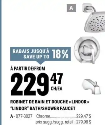 BMR ROBINET DE BAIN ET DOUCHE  LINDOR  offer