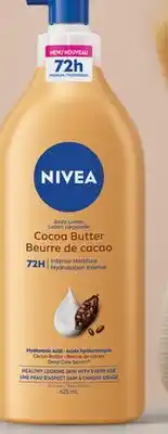 Walmart Nivea Cocoa Butter Body Lotion offer
