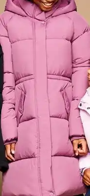 Walmart Kids' George Hooded Long Puffer Jacket offer
