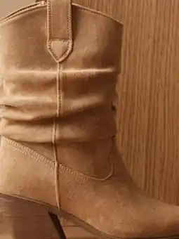 Walmart Women's Time and Tru Fashion Boots offer