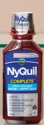 Walmart NyQuil Complete Cold & Flu liquid offer