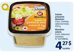 Walmart Massibec salads offer