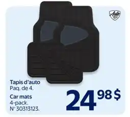 Walmart Car mats offer