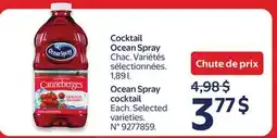 Walmart Cocktail Ocean Spray offer