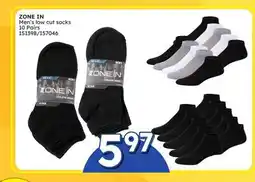 Rossy ZONE IN Men's low cut socks offer