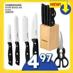 Rossy FARBERWARE Knife block set offer