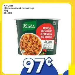 Rossy KNORR Mexican rice & beans cup offer