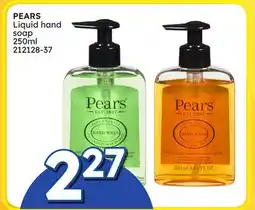 Rossy PEARS Liquid hand soap offer