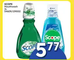 Rossy SCOPE Mouthwash offer