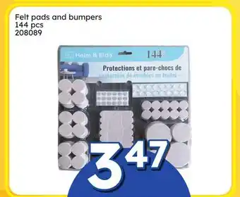 Rossy Felt pads and bumpers offer