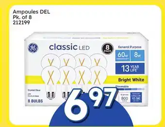Rossy Ampoules DEL offer