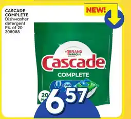 Rossy CASCADE COMPLETE Dishwasher detergent offer