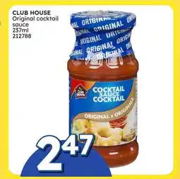 Rossy CLUB HOUSE Original cocktail sauce offer