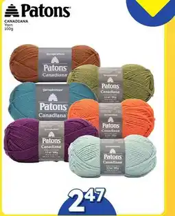 Rossy Patons CANADIANA Yarn offer