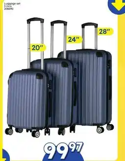 Rossy Luggage set offer