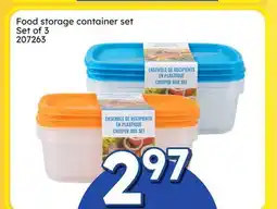Rossy Food storage container set offer