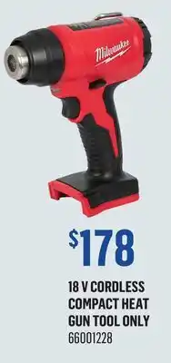 Canac 18 V Cordless Compact Heat Gun Tool Only offer