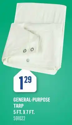 Canac General-Purpose Tarp offer