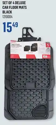 Canac Set of 4 Deluxe Car Floor Mats offer