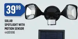 Canac Solar Spotlight with Motion Sensor offer