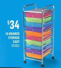 Canac 10-Drawer Storage Cart offer