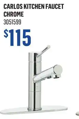 Canac Carlos Kitchen faucet offer