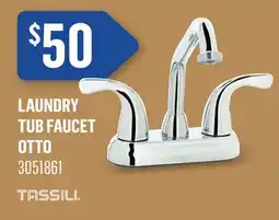 Canac Laundry Tub Faucet offer