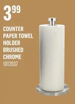 Canac Counter Paper Towel Holder Brushed Chrome offer
