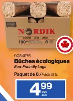 Patrick Morin Eco-Friendly Logs offer