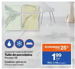 Patrick Morin Porcelain Tile offer