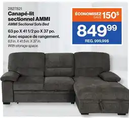 Patrick Morin AMMI Sectional Sofa Bed offer