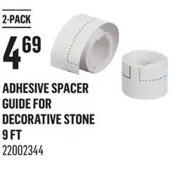 Canac Adhesive Spacer Guide for Decorative Stone 9 ft offer