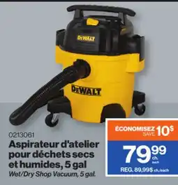 Patrick Morin Wet/Dry Shop Vacuum, 5 gal offer