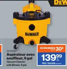 Patrick Morin DEWALT Vacuum Cleaner with Blower, 9 gal offer