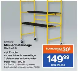 Patrick Morin Mini Scaffold offer