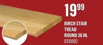 Canac Birch Stair Tread offer
