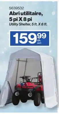 Patrick Morin Utility Shelter, 5 ft. X 8 ft offer
