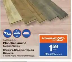 Patrick Morin Laminate Flooring offer