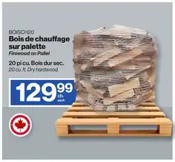 Patrick Morin Firewood on Pallet offer