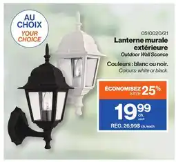 Patrick Morin Outdoor Wall Sconce offer