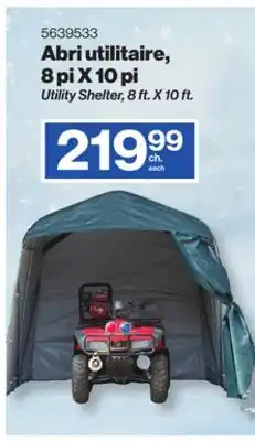 Patrick Morin Utility Shelter, 8 ft. X 10 ft offer