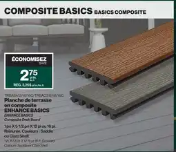 Patrick Morin ENHANCE BASICS Composite Deck Board offer